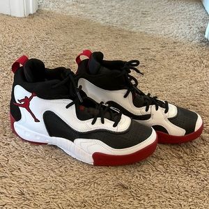 Basketball Sneaker Jordan Pro Rx Men's Shoes Jordan Pro RX 'White Gym Red'  Men's Classic Basketball Sneakers CQ6116-106